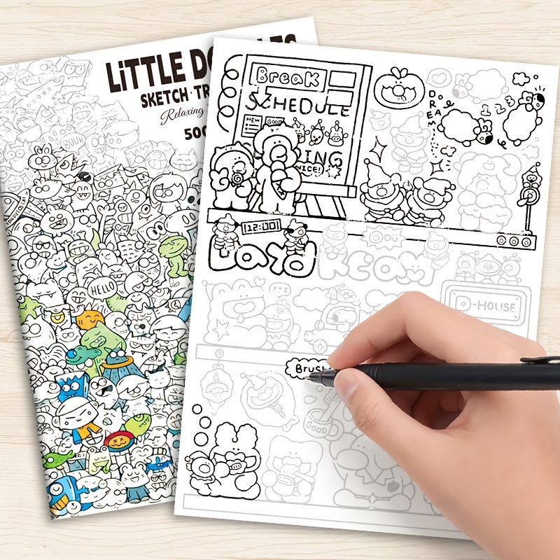 Adult Coloring Book Stress Relief - Libro de colorear con dibujos para