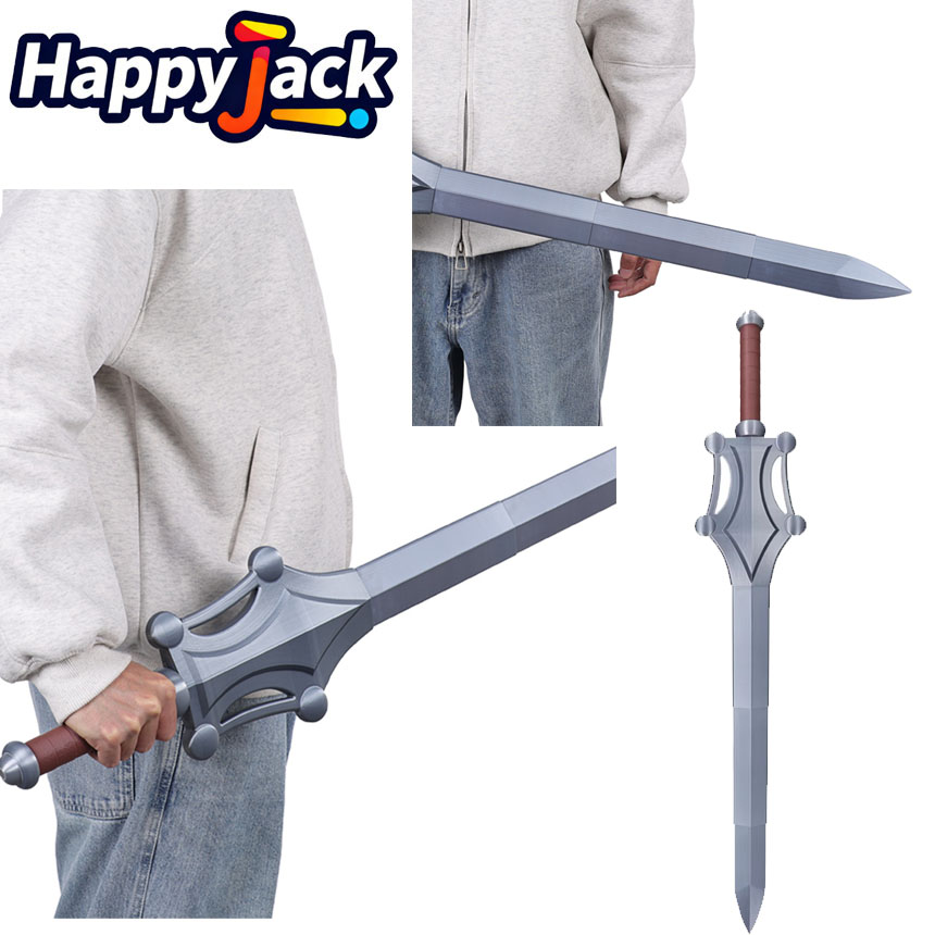 Movies - Cuchillo de Plástico Plateado para Cosplay