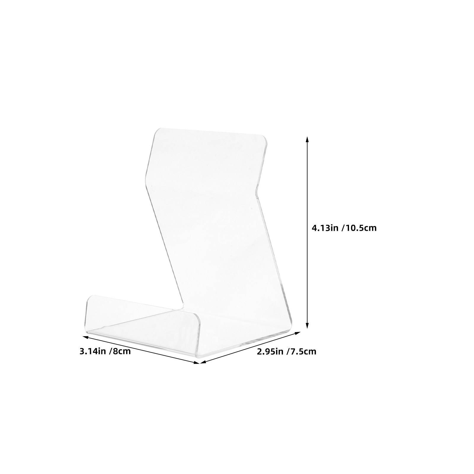 6 piezas de soportes de exhibi - Clear Acrylic Book Stand Holder reseña y precio