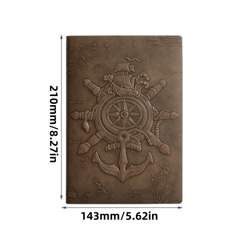 Cuaderno retro A5, con hojas i - Vintage Leather Journal Notebook reseña y precio