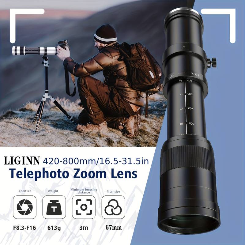 Lente de Zoom Teleobjetivo Med - Magazines reseña y precio
